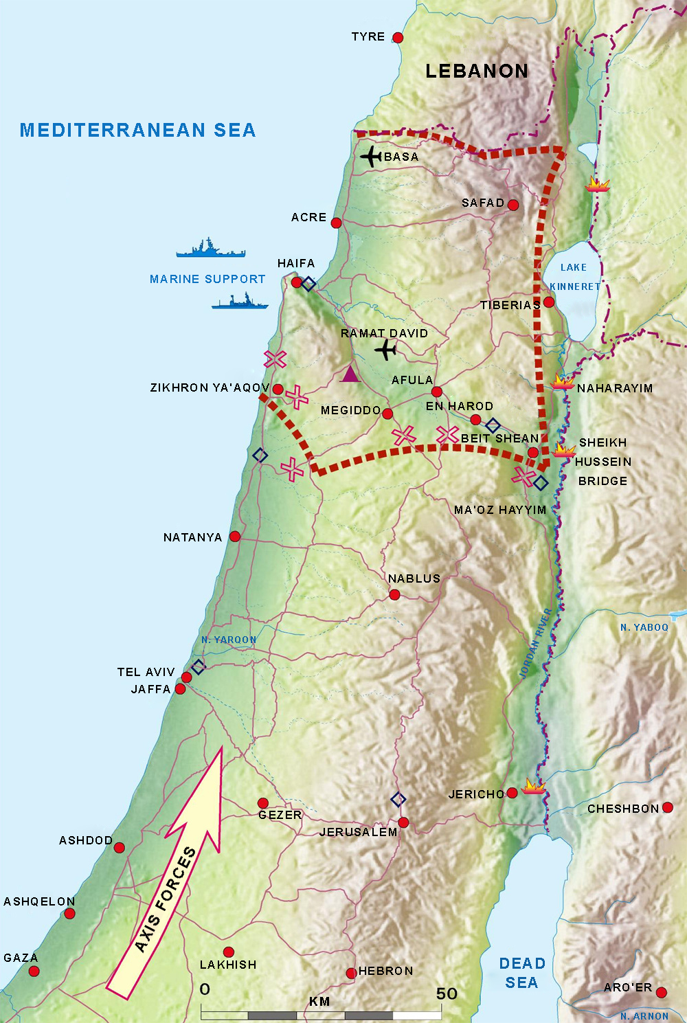 Preparations for the Invasion of Germany - "The North Plan" Image 