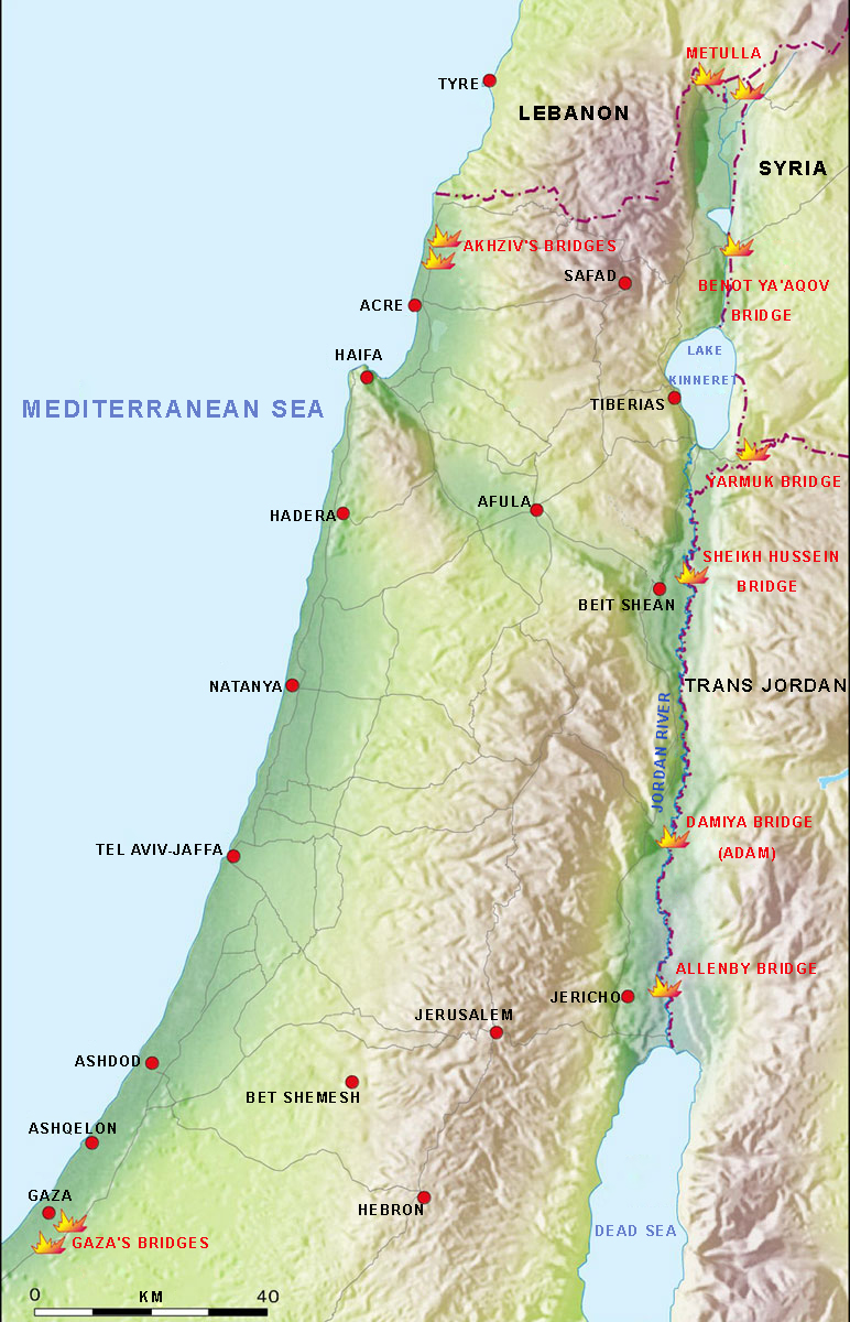 	 'Night of the Bridges' - Operation "Markolet" Image 