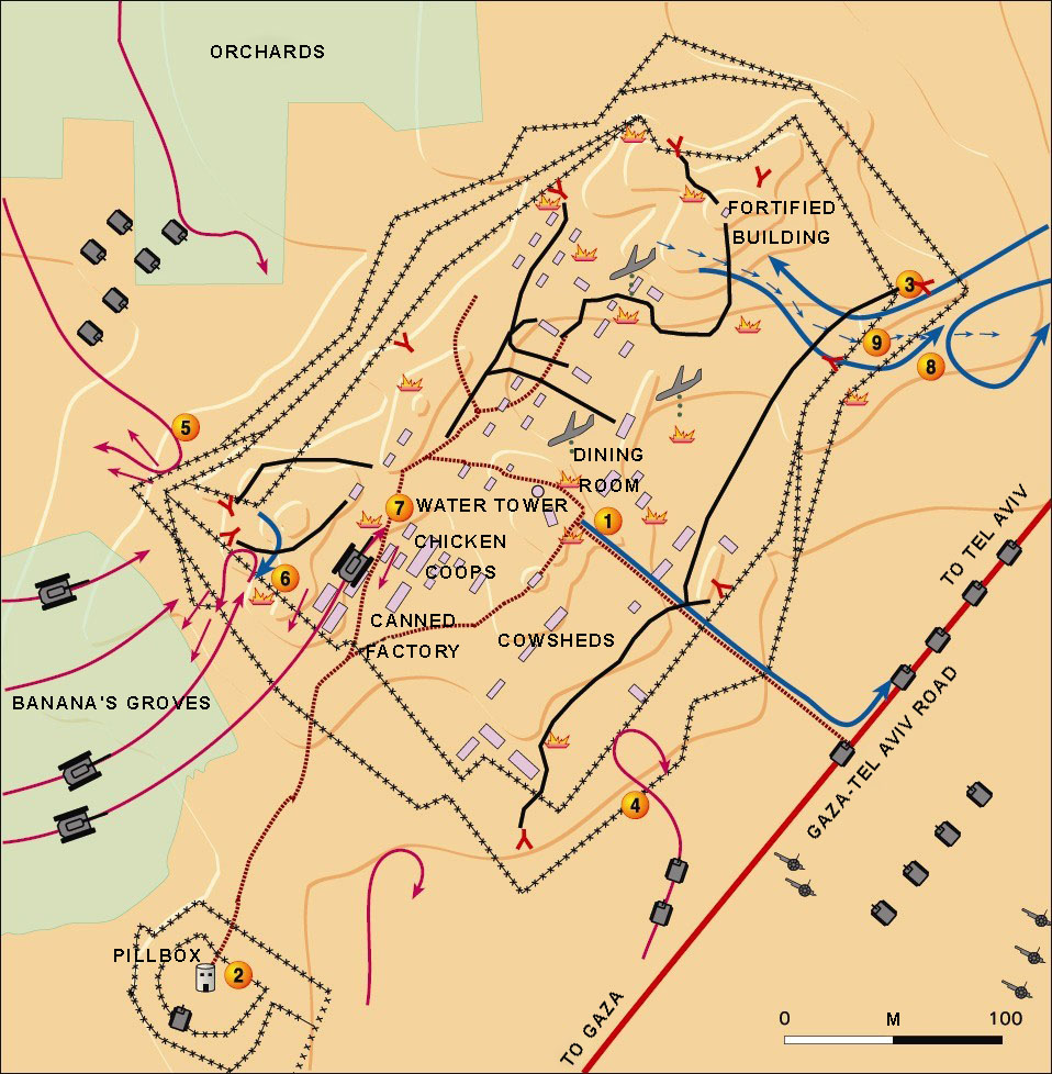 The Attack on Yad-Mordechay Image 