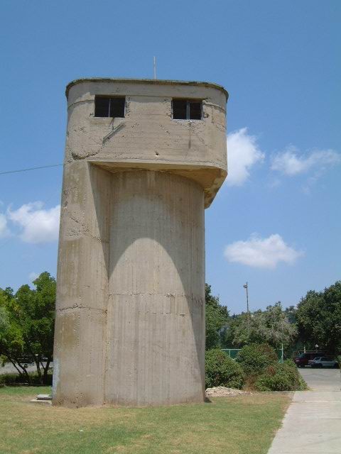 עמדת השמירה, קיבוץ אלונים