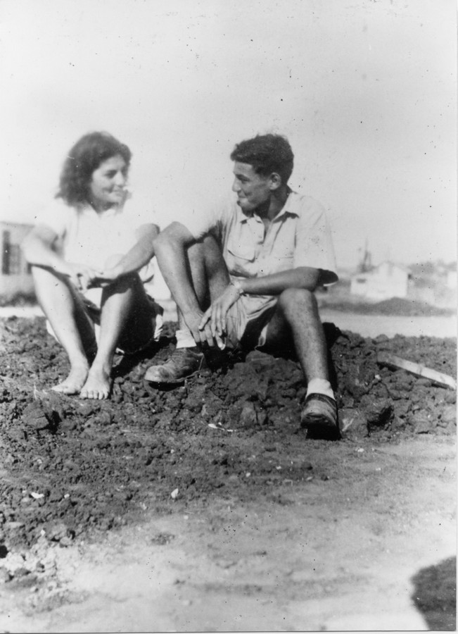 הגדוד בדרכו צפונה – במחנה בבית-דראס