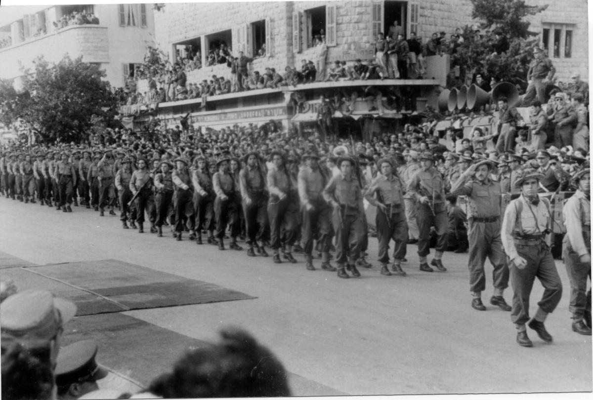 יום העצמאות תש"ט מצעד חיפה