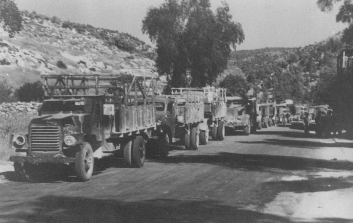 ליווי ואבטחת השיירות לירושלים – "זהבי" – פלוגת הקו