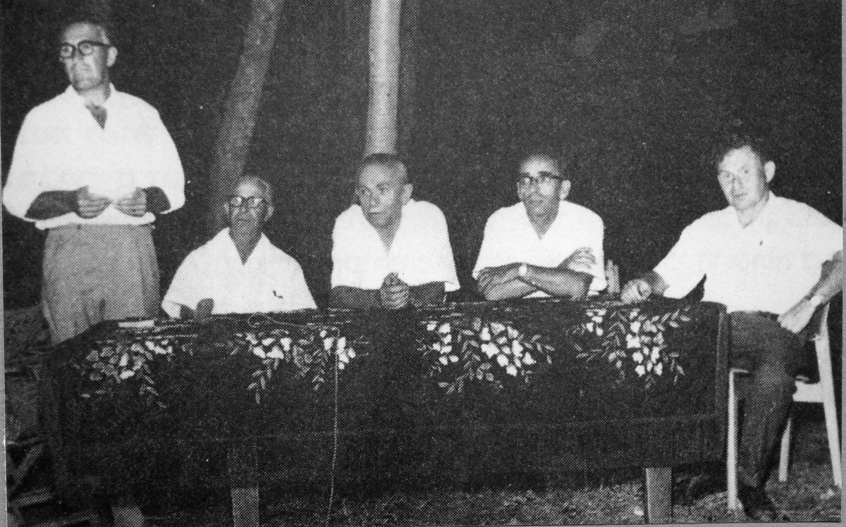 תמונה כנס הפלוגה הראשון - 1962