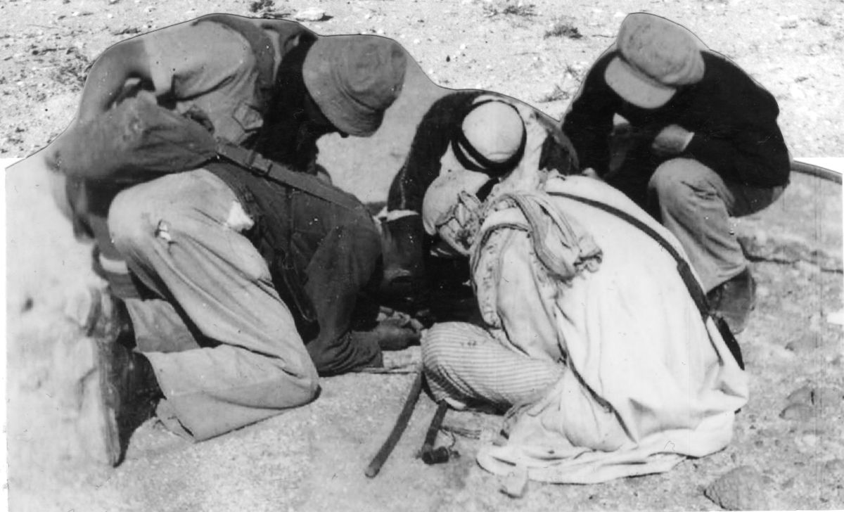 מסע לאום-רשרש – אילת, ינואר 1945