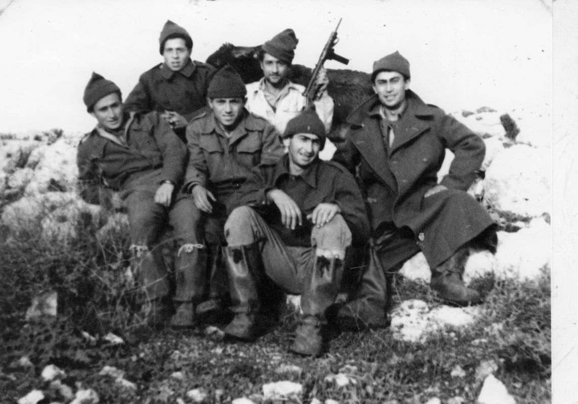 הכיתה במשלט שבע עשר ליד בית נבאללה