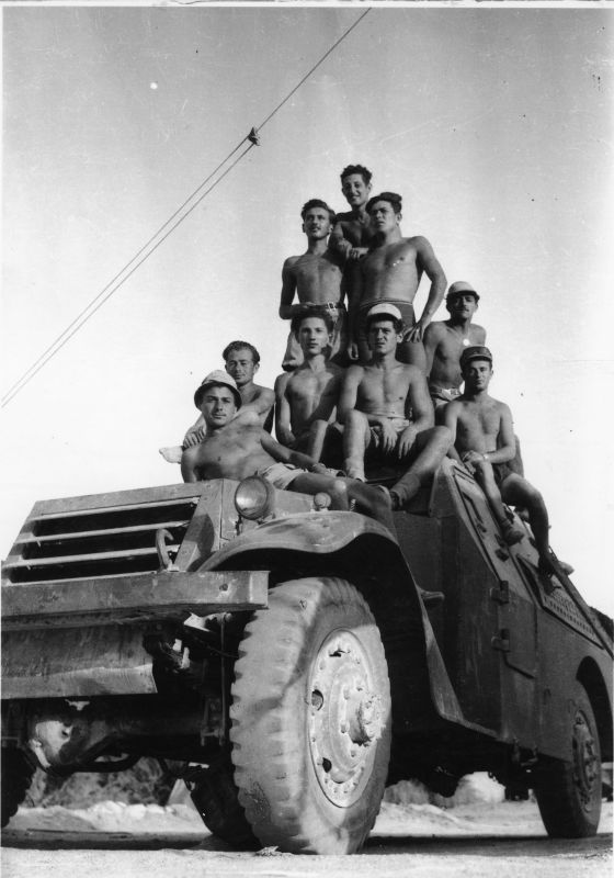 במשלט בערבה. 