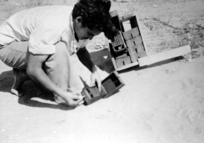 רמת הנגב אחרי קורס חבלה - אביב קיץ 1948  תמונה
