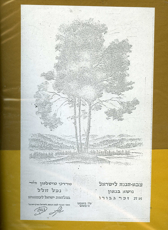קיבוצו "כפר גליקסון" מנציח את זכרו תמונה