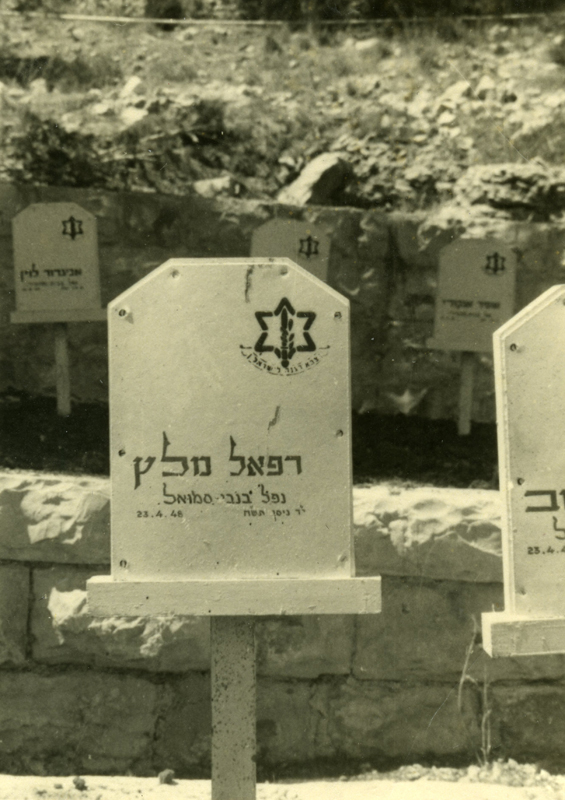 חלקת הקבר של רפי בקריית ענבים תמונה