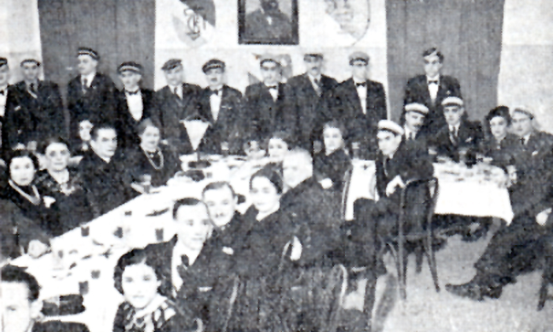 במסיבת סטודנטים, "בן גוריה", ברטיסלבה 1937 תמונה