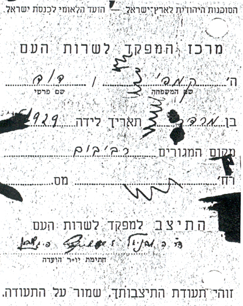 מרכז המפקד לשרות העם תמונה