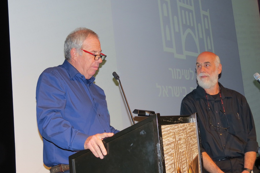תמונה ברכת מנהל המועצה לשימור אתרים מר עמרי שלמון